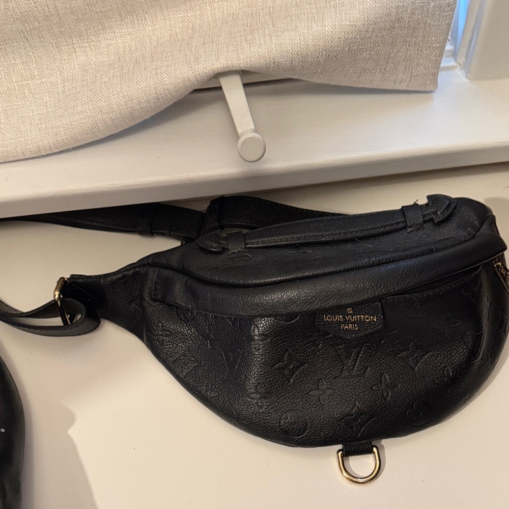 Louis Vuitton Noir Monogram Belt Bag